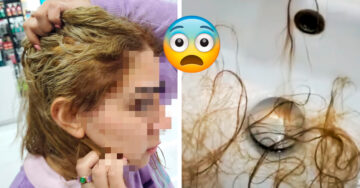 ¡Qué pesadilla! Fue a la estética por un cambio de look y terminó sin cabello