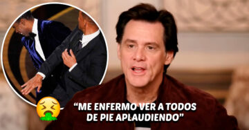 “Me dio asco”: Jim Carrey llama “cobarde” al público por ovacionar a Will Smith