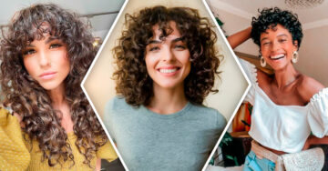 10 Razones por las que debes llevar un fleco aunque tengas el cabello rizado