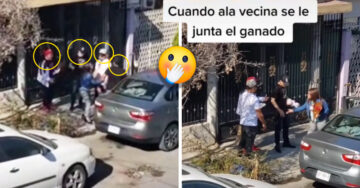 ¡Se le juntó el ganado! Chica se hace viral porque sus 4 novios la visitaron al mismo tiempo