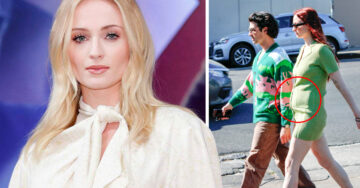 Sophie Turner presume pancita de embarazo en vacaciones ¿será la confirmación?