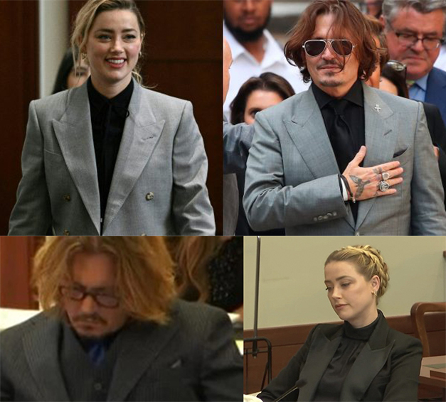 O significado da roupa usada por Amber Heard em tribunal – NiT