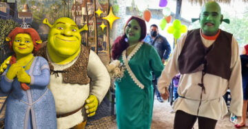 Pareja celebra su boda con temática de Shrek y ya queremos imitarlos