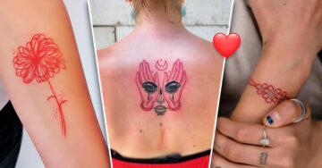 15 Increíbles tatuajes en tinta rosa que resaltarán tu sensualidad