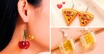 13 Hermosos aretes inspirados en comida que te abrirán el apetito