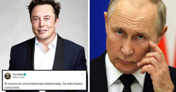 Elon Musk denuncia amenazas de Rusia por suministrar satélites a Ucrania