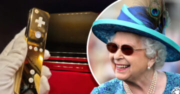Subastan la Nintendo Wii bañada en oro creada para la reina Isabel II