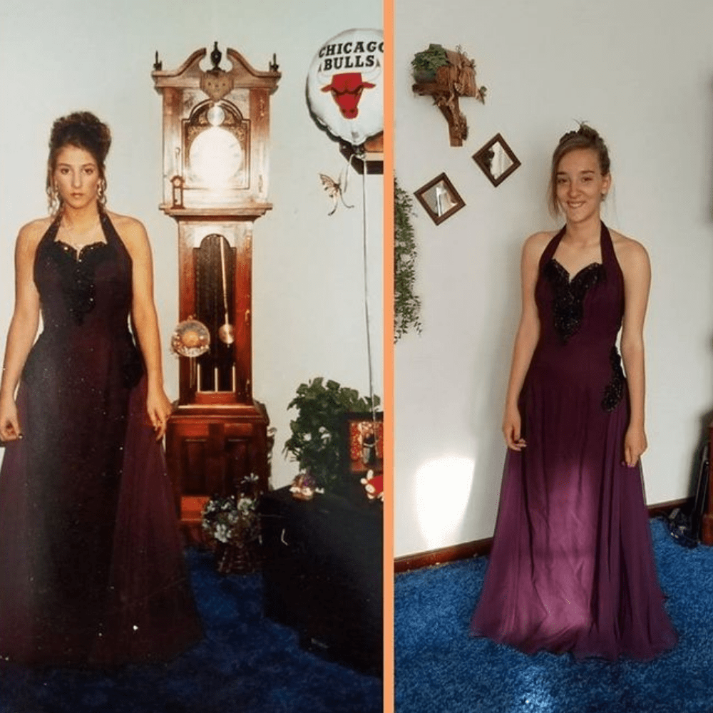 Chicas Usaron El Mismo Vestido De Graduación Que Sus Mamás 9760