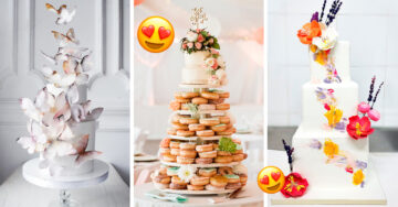 20 Increíbles pasteles de boda para novias que quieren algo vanguardista