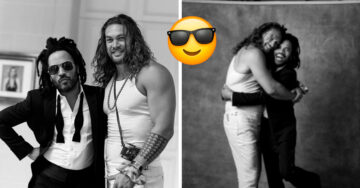 ¡Como caballeros! Jason Momoa y Lenny Kravitz pasean como mejores amigos en moto