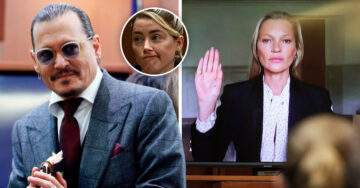 Kate Moss testifica a favor de Johnny Depp y aclaró el incidente de las escaleras