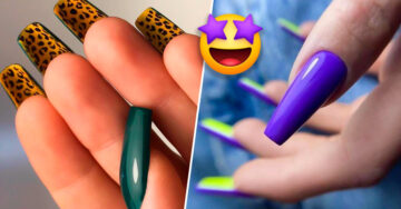 12 Lindísimas ideas para llevar una manicura doble vista