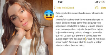 Paulina Goto denunciará al conductor de Uber que la puso en peligro