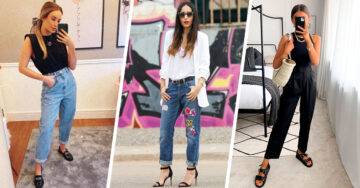 10 Zapatos que son perfectos para complementar tu ‘look’ con mom jeans