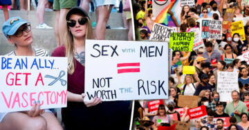 Mujeres en EE. UU. se declaran en ‘huelga sexual’ tras anularse el derecho al aborto