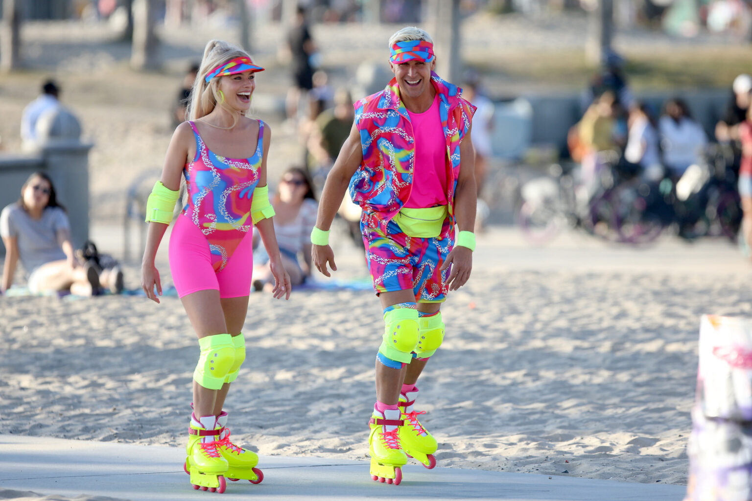 Margot Robbie And Ryan Gosling S Skater Barbie And Ken Costumes Are A My XXX Hot Girl