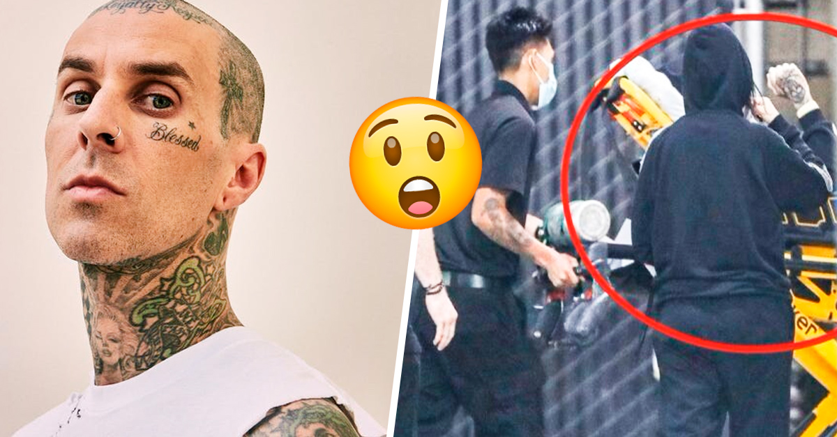 Travis Barker is hospitalized in an emergency; one of your tweets