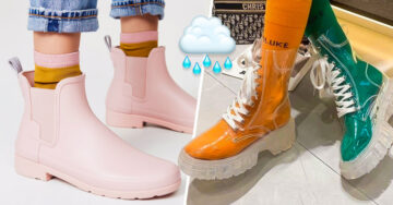 13 Hermosos botines para la lluvia que se convertirán en tu básico favorito