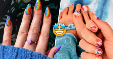 10 Coloridos diseños de uñas estilo hippie para conquistar el verano