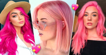 13 Ideas para teñir tu cabello rosa y sentirte como toda una Barbie girl
