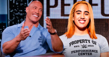 Así reaccionó Dwayne ‘La Roca’ Johnson ante el debut de su hija en la WWE