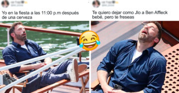 ¡Se está secando! Ben Affleck se queda dormido en su luna de miel y desata memes