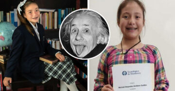 Michelle, la niña mexicana con el IQ de Einstein que a sus 9 años irá a la universidad