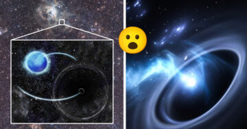 Astrónomos descubren un extraño agujero negro oculto en el espacio profundo
