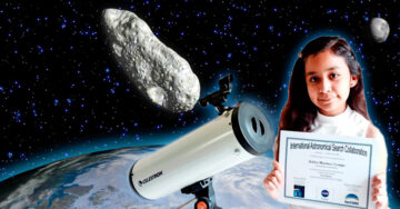 Niña mexicana de 11 años descubre un asteroide y podrá ponerle su nombre