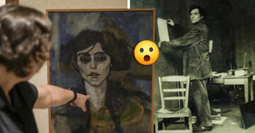 El Museo Hecht, en Israel, encontró bocetos ocultos en una pintura de Modigliani