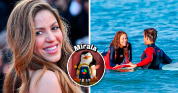 Tras su separación captan a Shakira muy sonriente con misterioso hombre en la playa