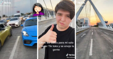 Influencer cierra un puente solo para grabar un TikTok y ahora enfrenta una denuncia penal