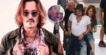 ¿Estrenando romance? Johnny Depp es captado con una guapa pelirroja en Italia