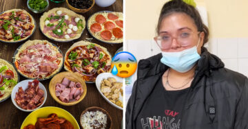 Empresaria atiende un pedido de broma de 17 pizzas; llora y dona las pizzas al hospital