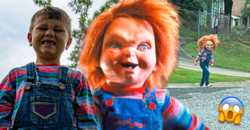 Niño de 5 años disfrazado de Chucky salió a las calles y aterrorizó a los vecinos