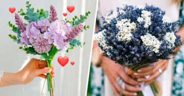 15 Lindísimos ramos de lavanda para llevar el día de tu boda