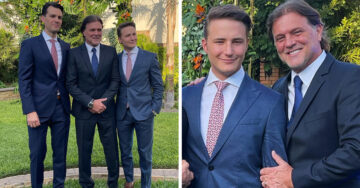 ¡Amor es amor! René Strickler presume orgulloso la boda de su hijo con su novio