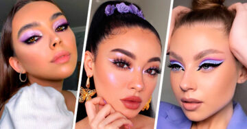 12 Increíbles ideas para usar sombras lila y ser la reina del glamour