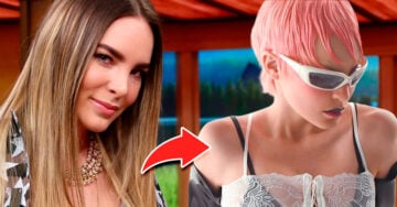 Belinda sorprende con su increíble cambio de look; ¡tiñó su cabello de rosa!