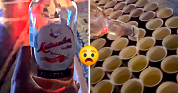 Borracho pone alcohol a las bebidas de un maratón en México y ya lo buscan