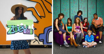 Ex actriz de ‘Zoey 101’ protesta afuera de Nickelodeon contra el abuso infantil