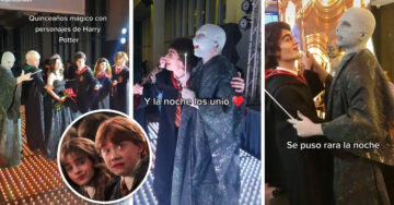 Mi México mágico: Hacen fiesta de xv años con temática de Harry Potter y fue muy divertida