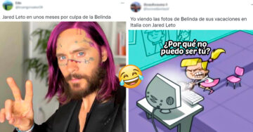 Belinda se fue de vacaciones con Jared Leto y la envidia nos trajo muchos memes