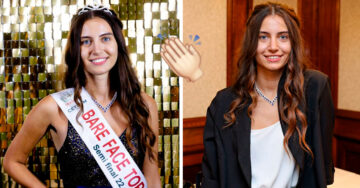 Miss Inglaterra hace historia: es la primera en competir sin una gota de maquillaje