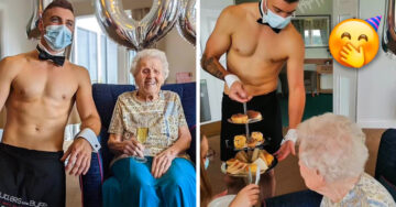 Qué afortunada: bisabuela cumplió 106 años y de regalo le contrataron a un… ¡stripper!
