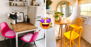 10 Bellísimos y pequeños comedores que son ideales para decorar tu depa de soltera