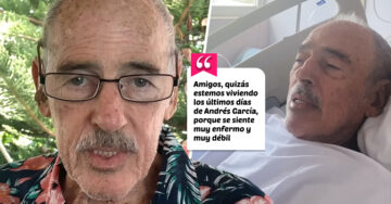 “Estoy viviendo mis últimos días”; Andrés García se ve muy enfermo y habla de su salud