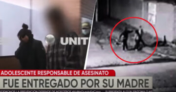 Mamá entrega a su hijo a la policía después de verlo asaltando en un video