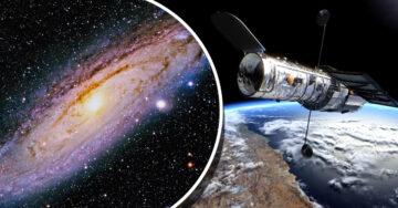 El telescopio Hubble capta el espectacular encuentro entre dos galaxias; ¡es bellísimo!