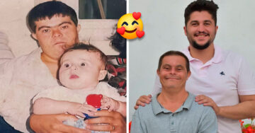 Papá con síndrome de Down logró criar bien a su hijo y ahora es un exitoso doctor